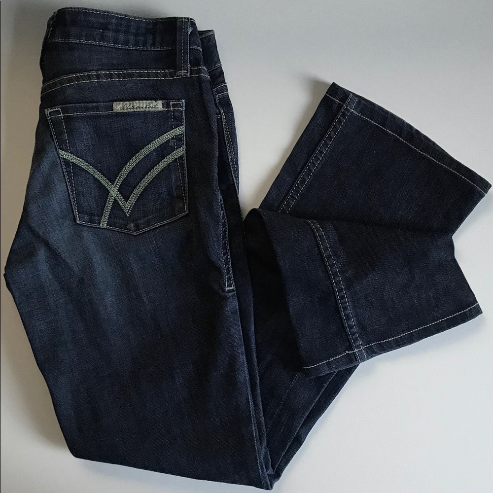 William Rast Stella Dark Classic Rise Boot Cut 25